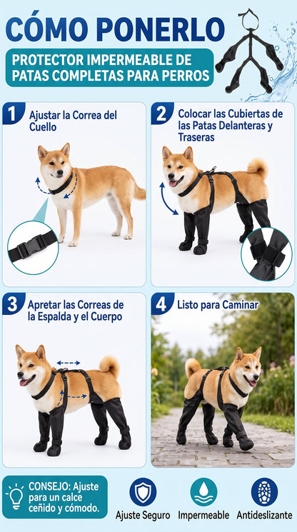 Botas Impermeables con Arnés Integrado