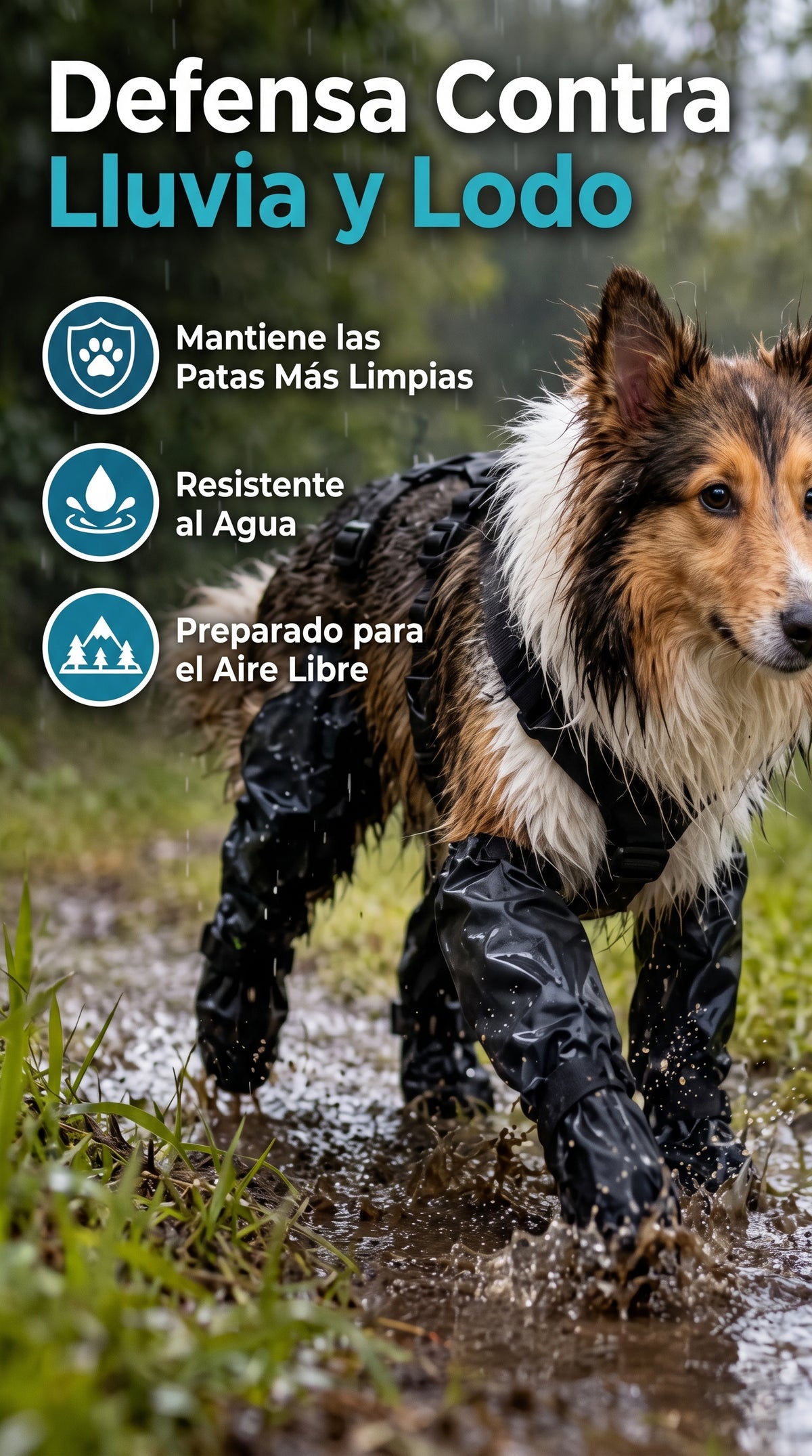 Botas Impermeables con Arnés Integrado